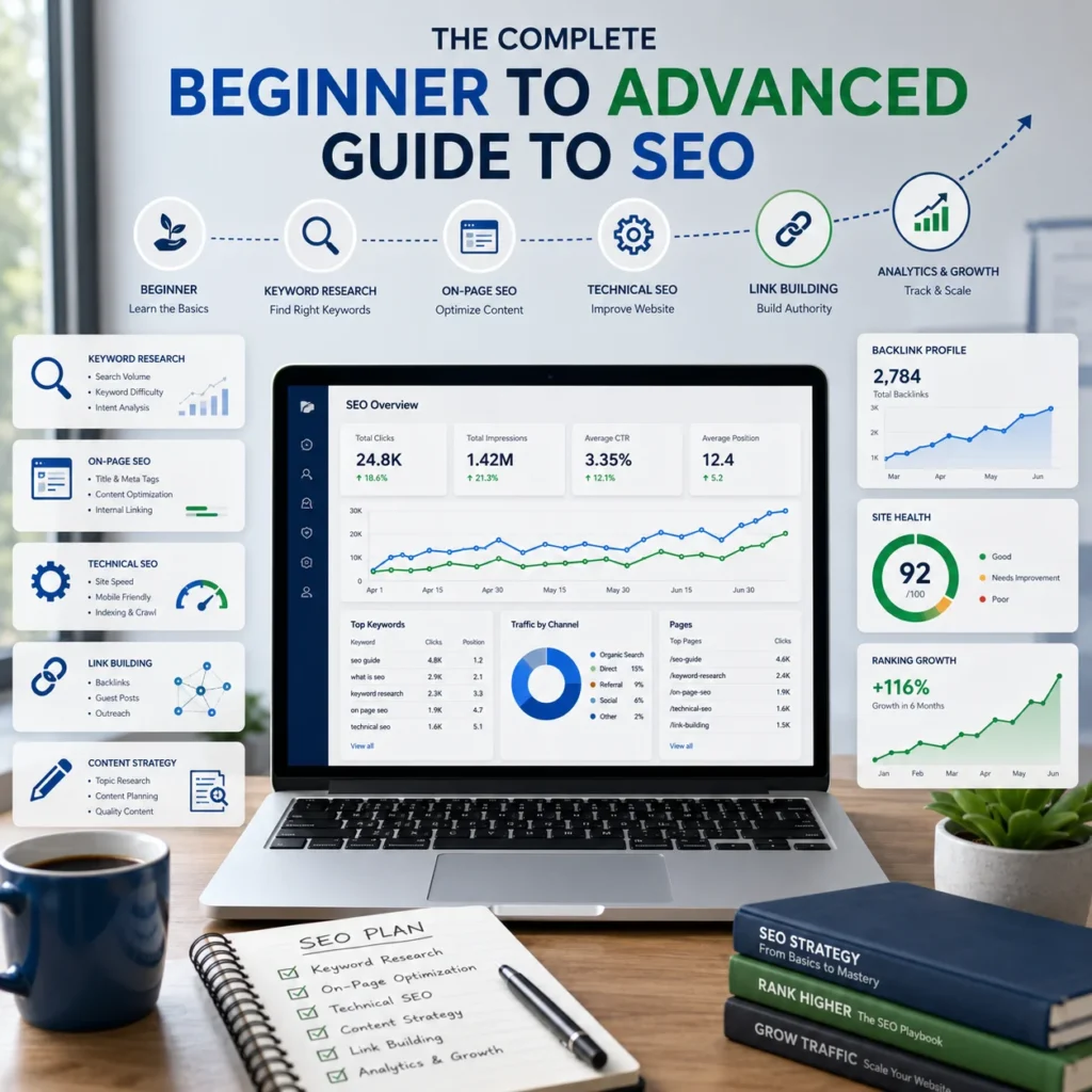A comprehensive overview of SEO strategies and metrics